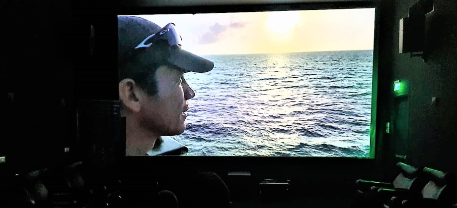 En el marco del II Festival de Cine Latinoamericano de Bakú la Embajada de Colombia proyectó el documental "La Tierra del Agua"