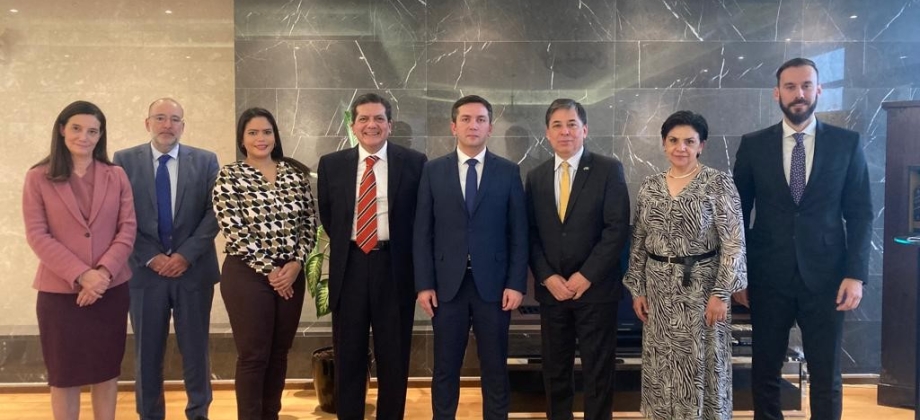 Colombia participa en Encuentro Iberoamericano con el Director del Departamento de Seguridad del Ministerio de Relaciones Exteriores de Azerbaiyán