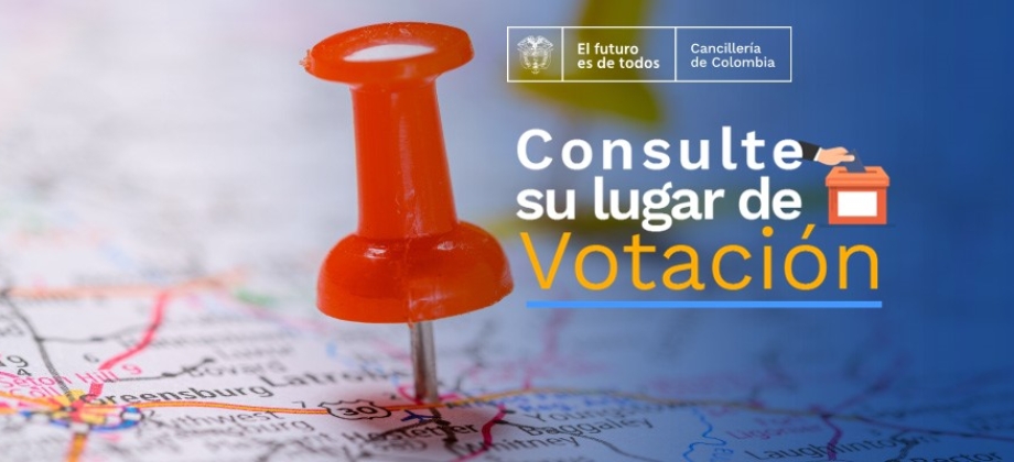 Puesto y horario del puesto de votación en la Embajada de Colombia en Azerbaiyán y su sección consular