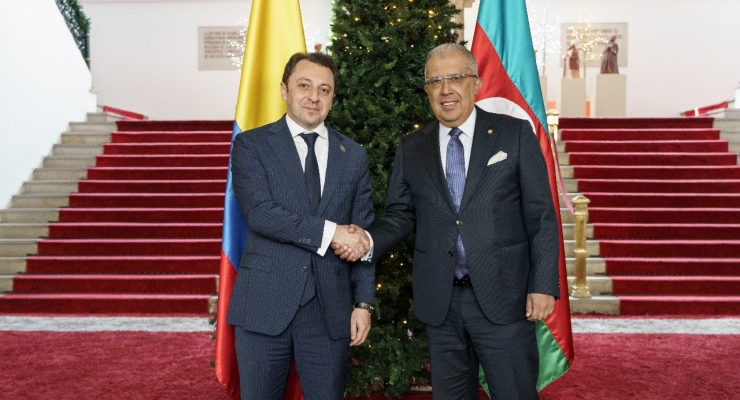Con la firma del Memorando de Entendimiento entre Bibliotecas Nacionales concluyeron las Consultas Políticas bilaterales entre Colombia y Azerbaiyán