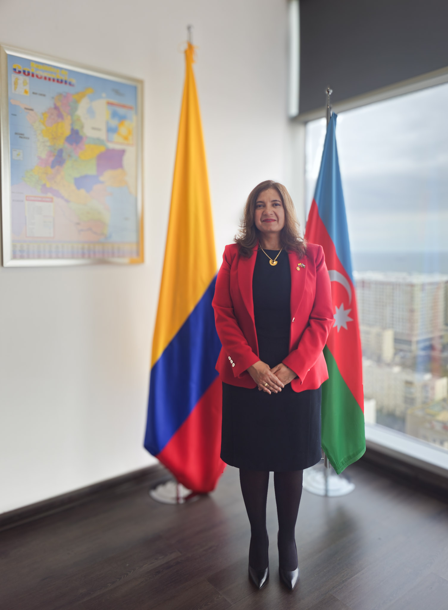 Embajadora de Colombia en Azerbaiyán