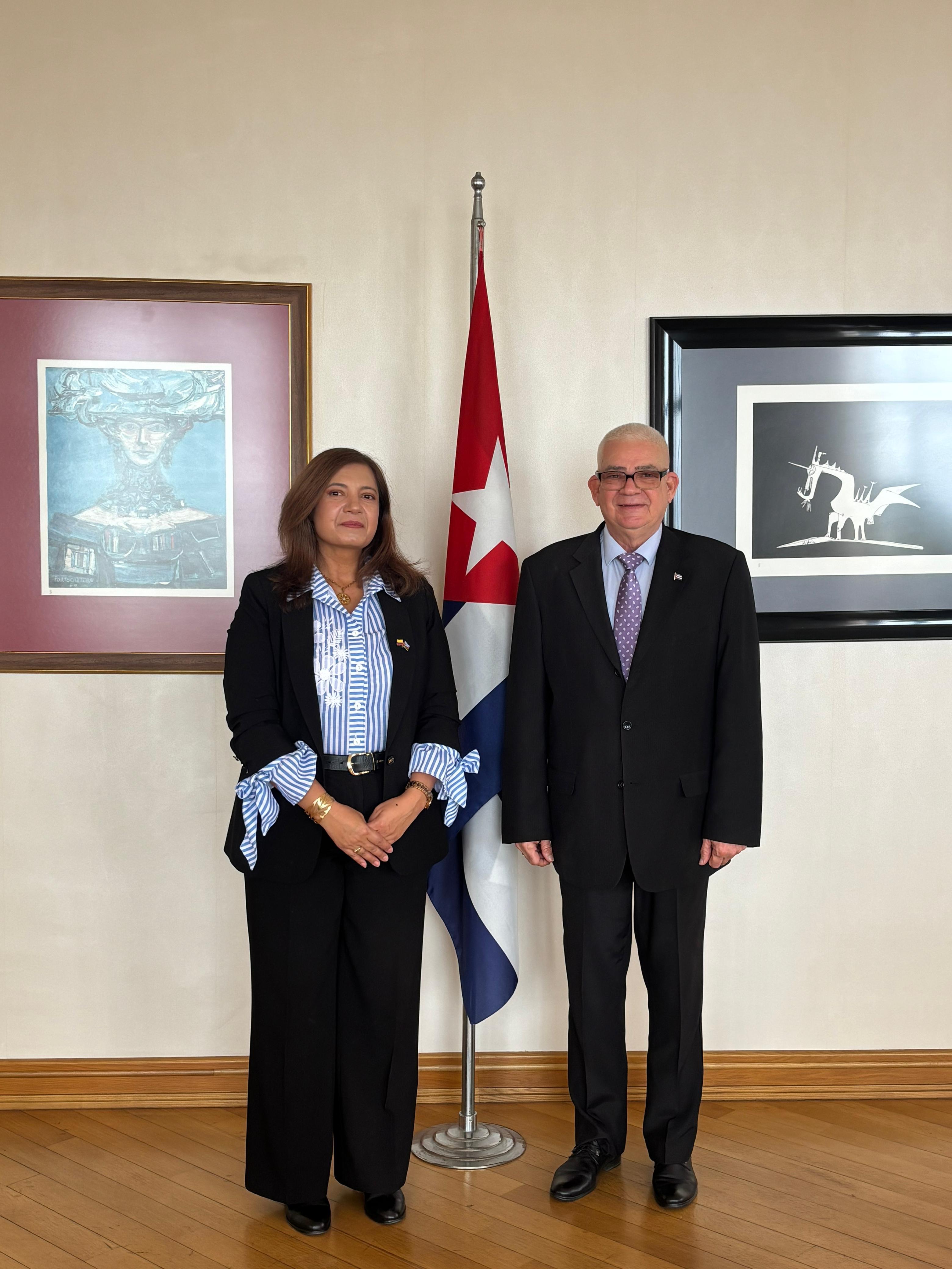 Embajadora de Colombia en Azerbaiyán fortalece vínculos diplomáticos en Bakú con reuniones con el cuerpo diplomático acreditado 