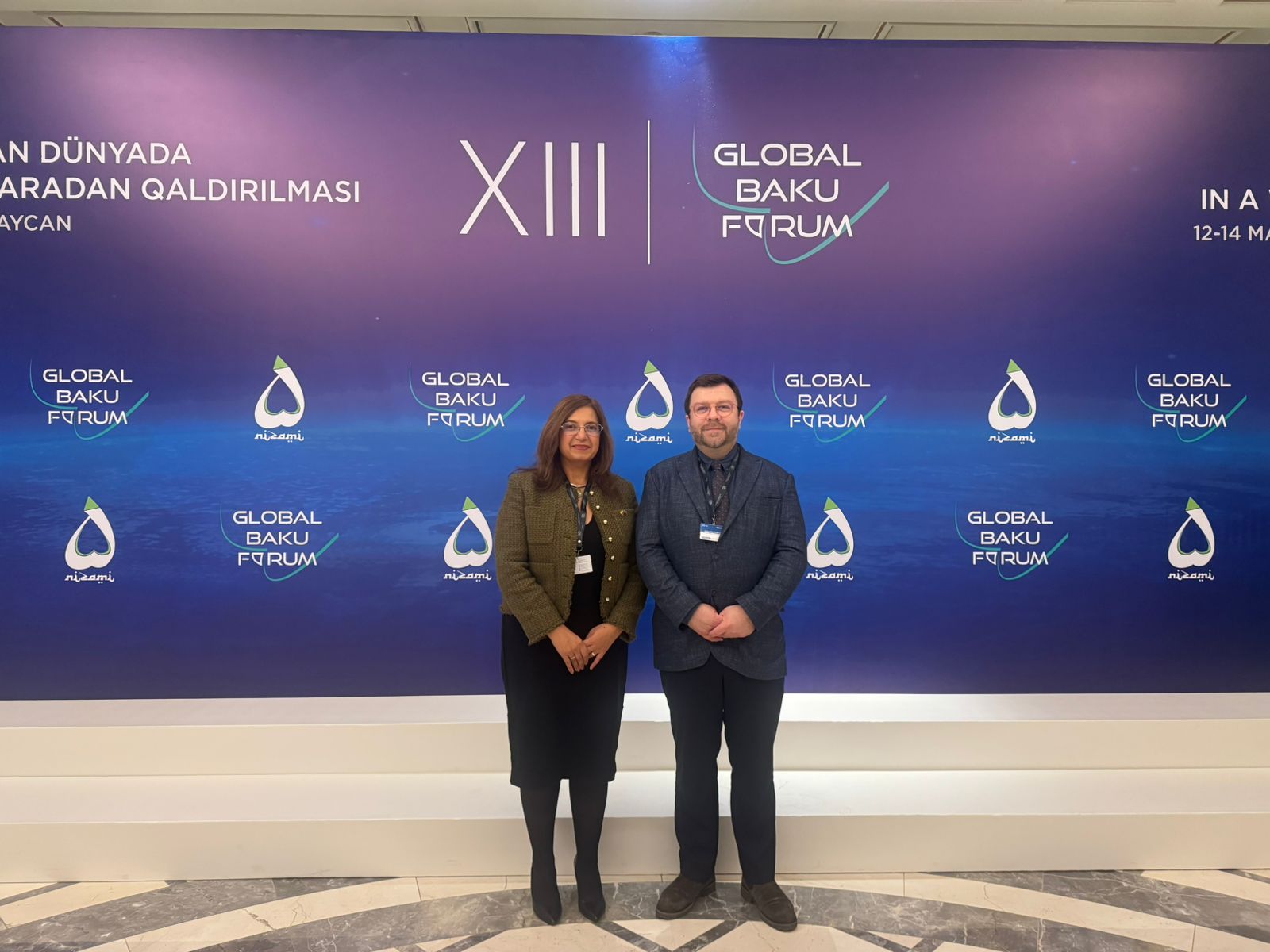 Embajadora de Colombia en la República de Azerbaiyán asiste el XIII Foro Global de Bakú