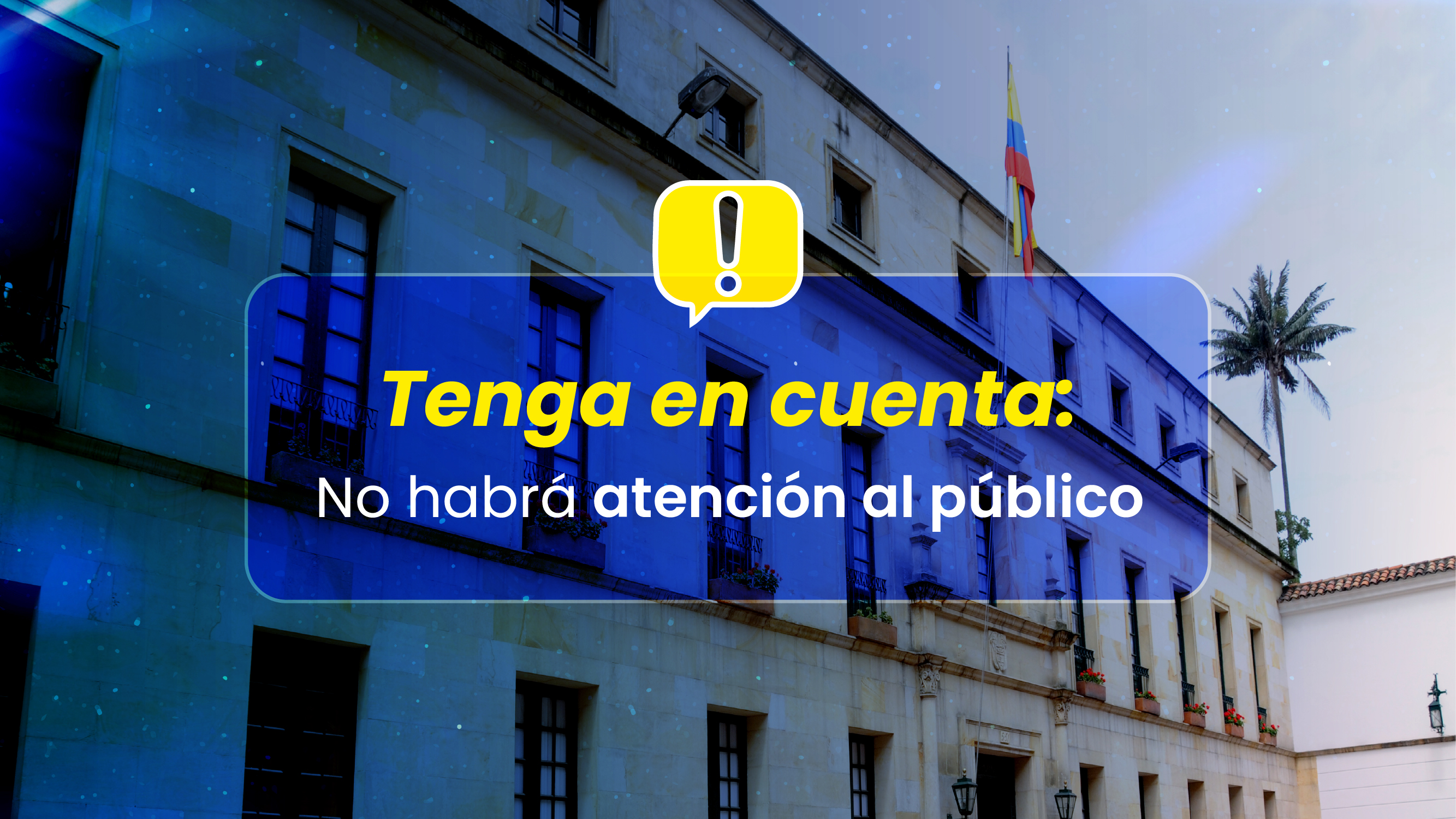 La Embajada de Colombia en Azerbaiyán y su Sección Consular no prestarán atención al público el 20 de julio de 2026