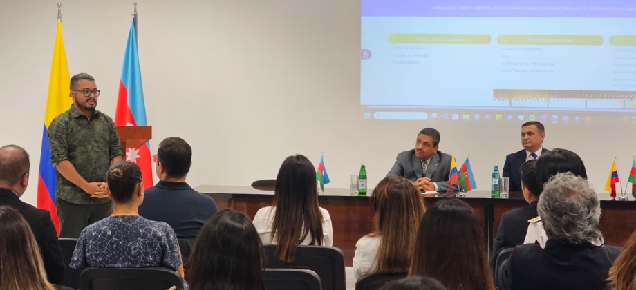 La Embajada de Colombia inaugura en Bakú la XIII edición de los cursos de español para diplomáticos y funcionarios azerbaiyanos
