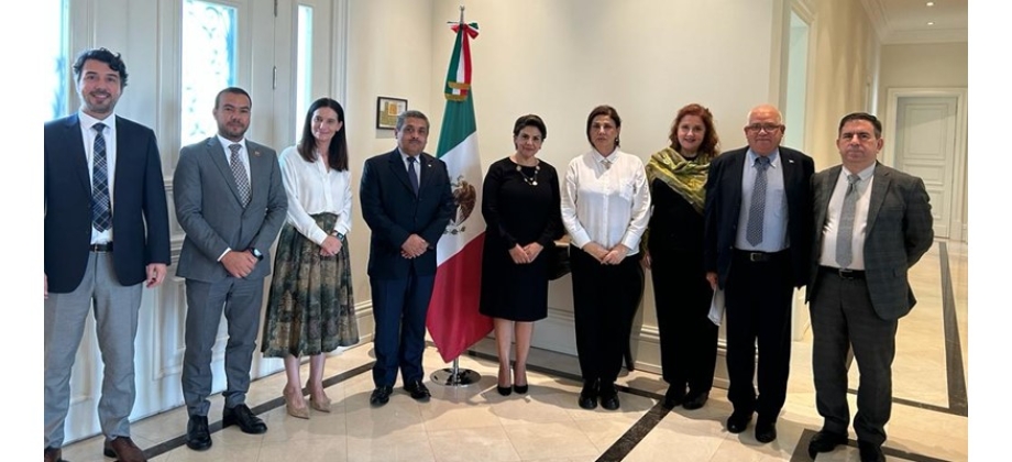 Embajador de Colombia en Azerbaiyán asiste a reunión con los embajadores de países Iberoamericanos