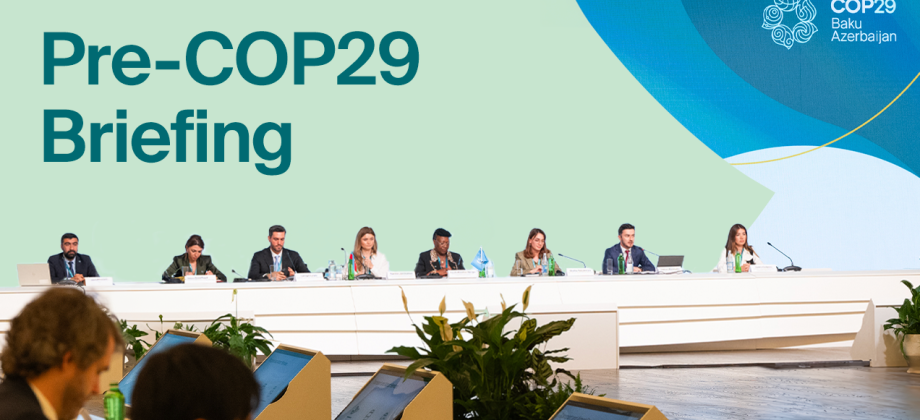 Embajador de Colombia en Azerbaiyán participa en la Conferencia Pre-COP29 