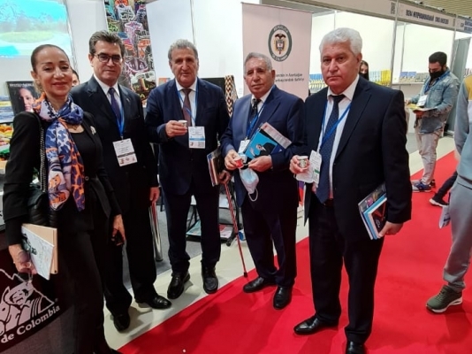 La Embajada de Colombia en Azerbaiyán invita a visitar su pabellón en la 7ª Feria Internacional de Libros de Bakú