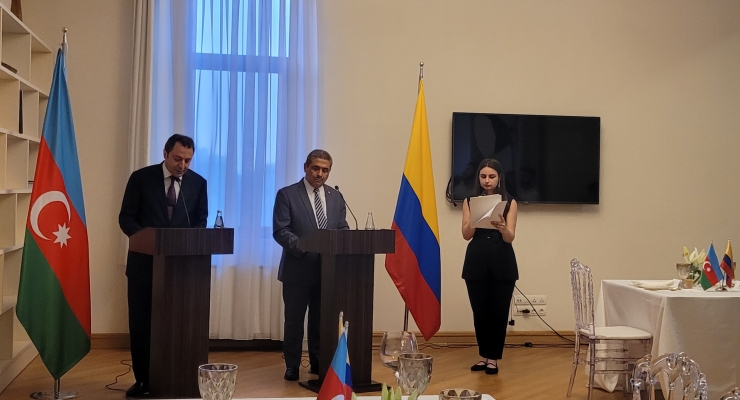 Embajada de Colombia en Azerbaiyán celebra el Día Nacional de Colombia