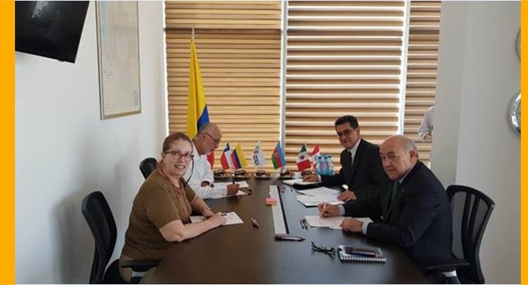 Reunión Alianza del Pacífico en las instalaciones de la Embajada de Colombia en Azerbaiyán