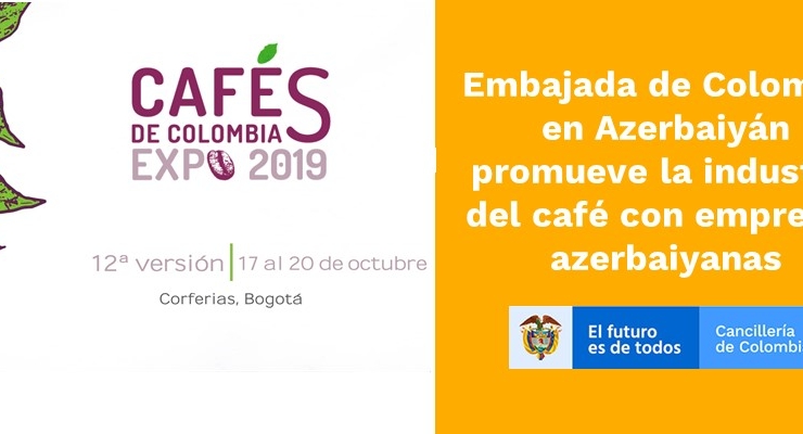 Embajada de Colombia en Azerbaiyán promueve la industria del café con empresas 