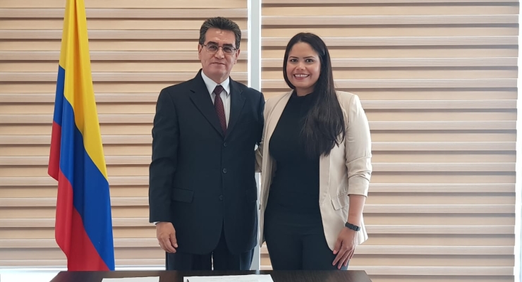 María Angélica Steer es la nueva Cónsul de Colombia en Azerbaiyán
